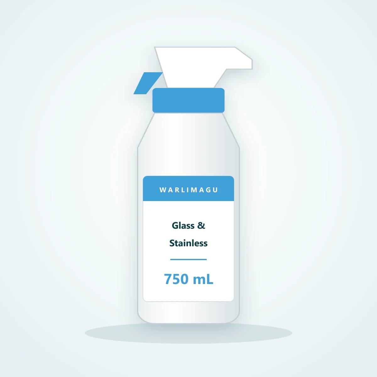 Streak-Free Glass & Stainless Cleaner 750 mL (illustration)