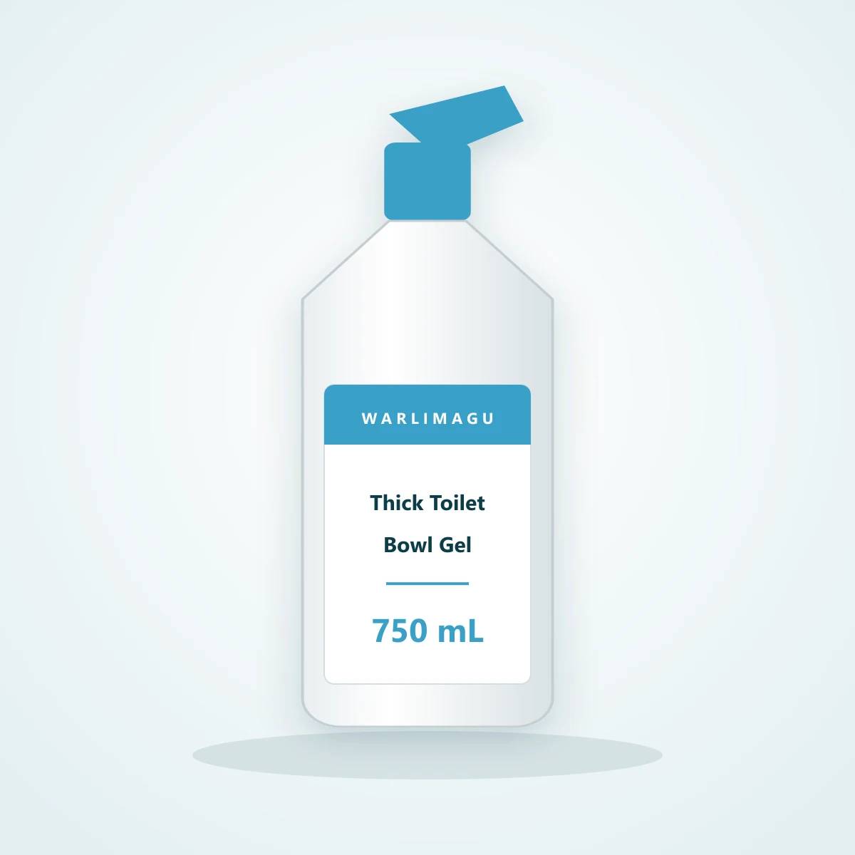 Thick Toilet Bowl Gel 750 mL (illustration)