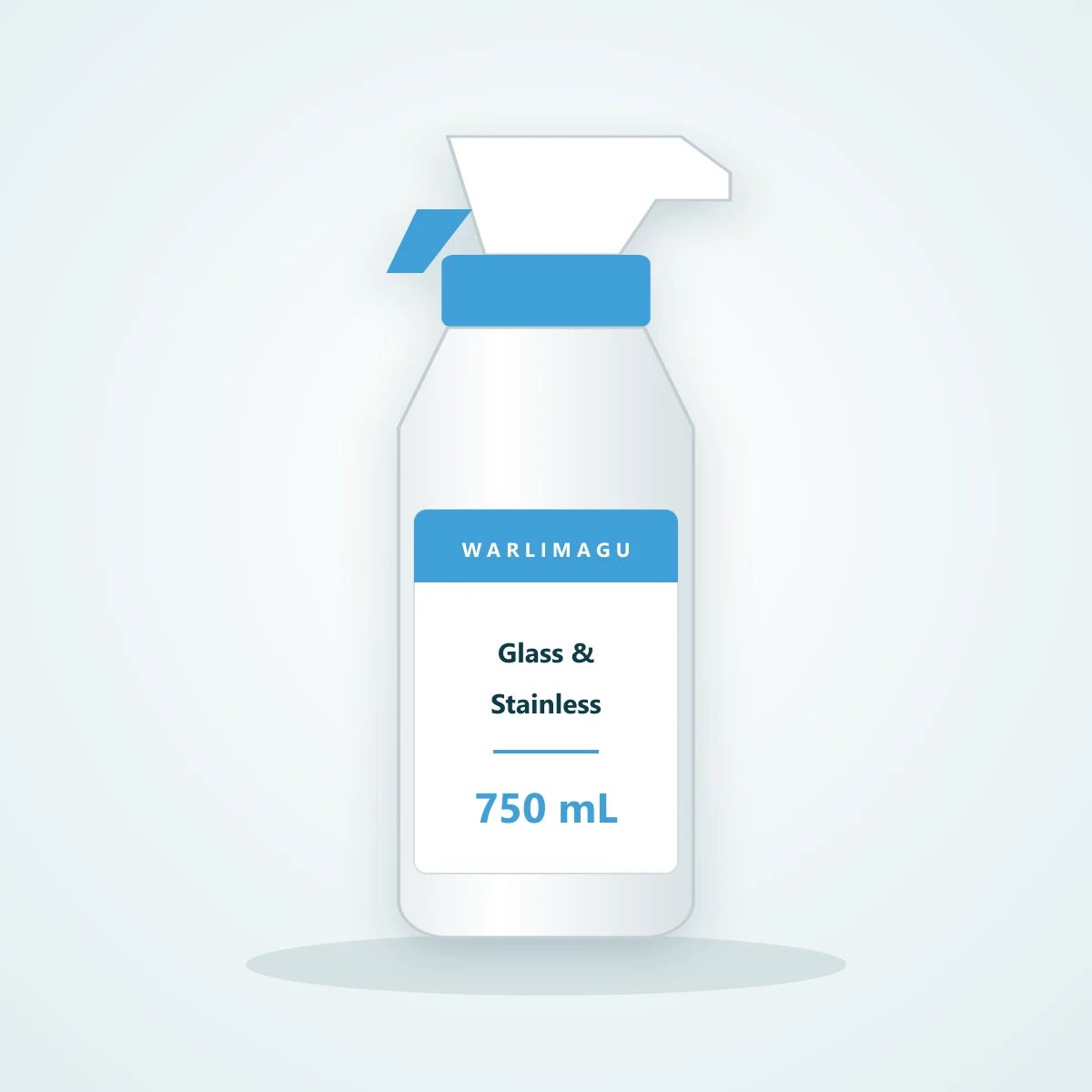 Streak-Free Glass & Stainless Cleaner 750 mL (illustration)