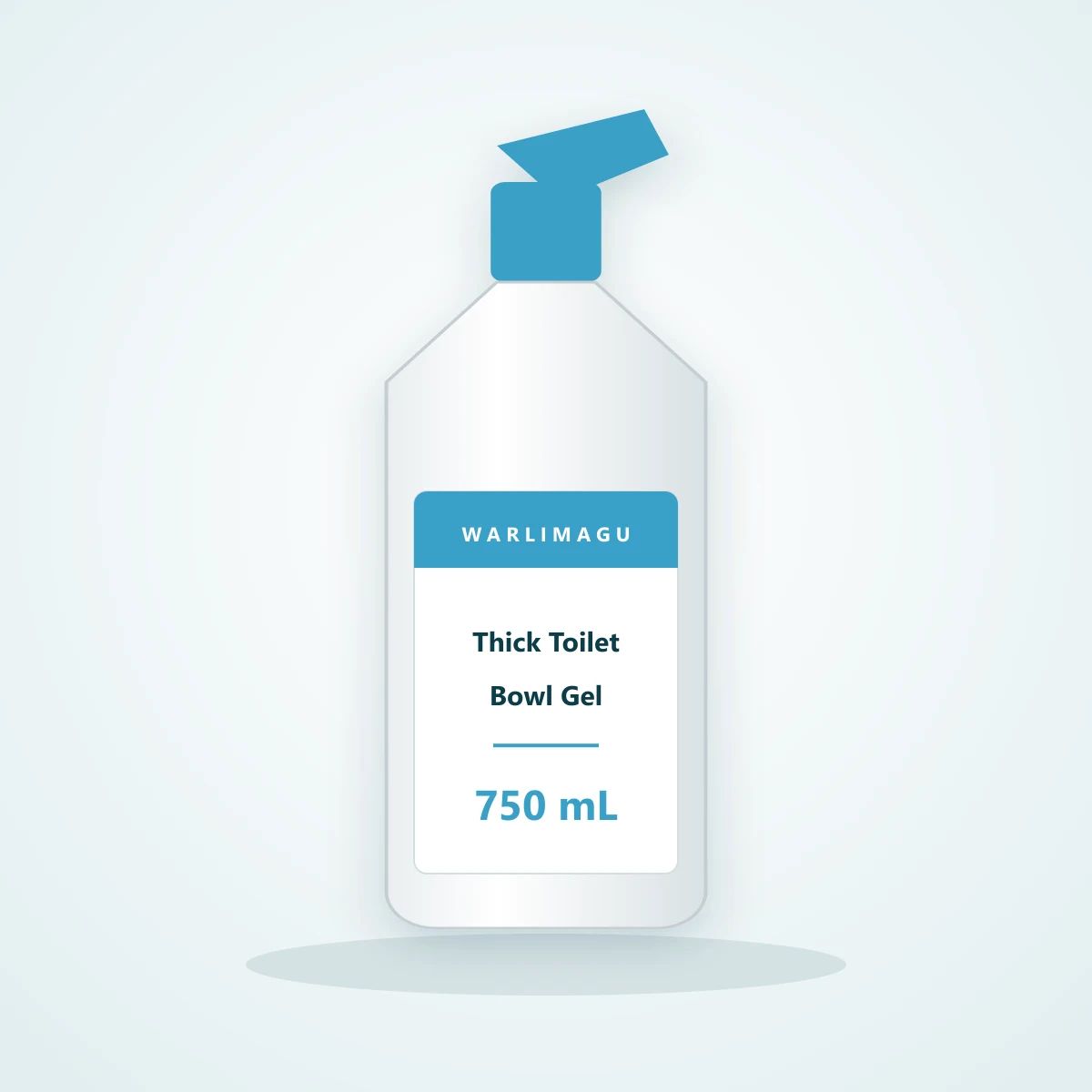Thick Toilet Bowl Gel 750 mL (illustration)